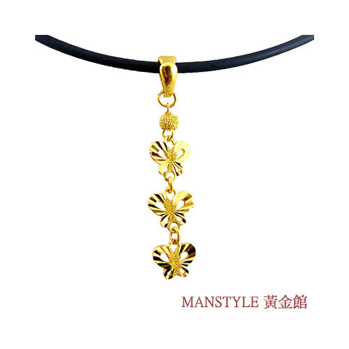 Manstyle 福氣連連黃金墬 (約0.47錢)