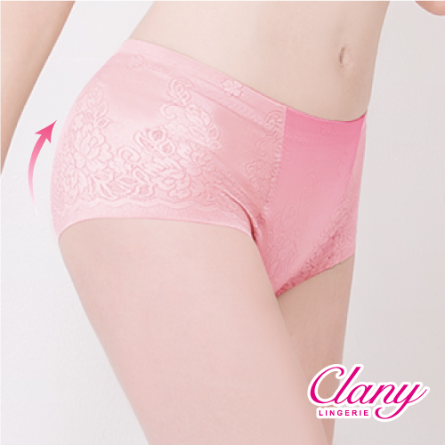 【可蘭霓Clany】 頂級奢華無痕提臀褲 M-Q 高雅紅 1910-32