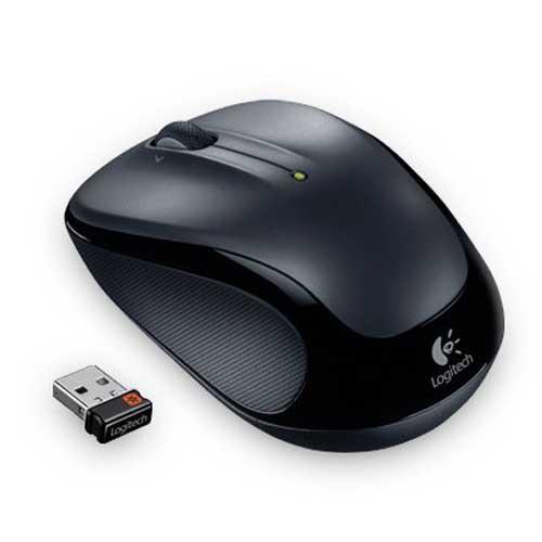 Logitech羅技 無線滑鼠M325-黑
