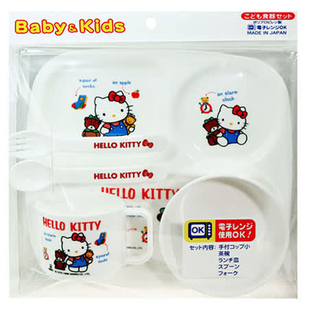 日本 OSK Hello Kitty 微波餐具組合