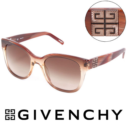 GIVENCHY 
大理石紋造型太陽眼鏡