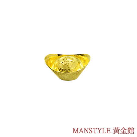 Manstyle 壽字黃金元寶 
(1錢)