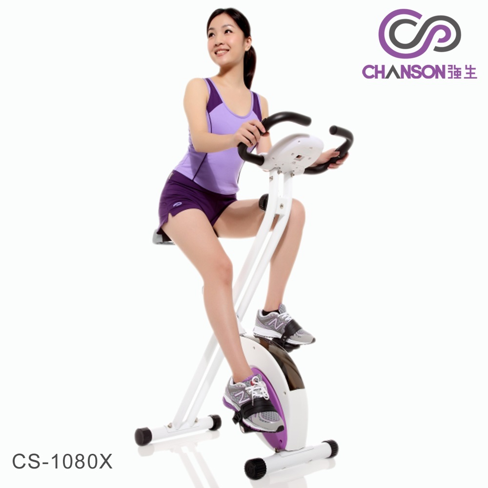 【強生CHANSON】樂活有氧健身車 CS-1080X (DIY組裝)
