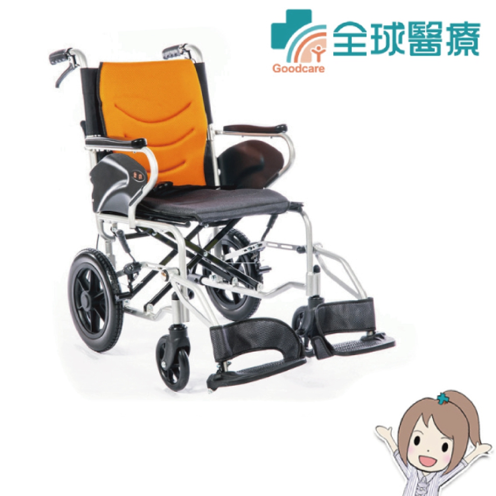 【全球醫療】均佳鋁合金輪椅JW-350