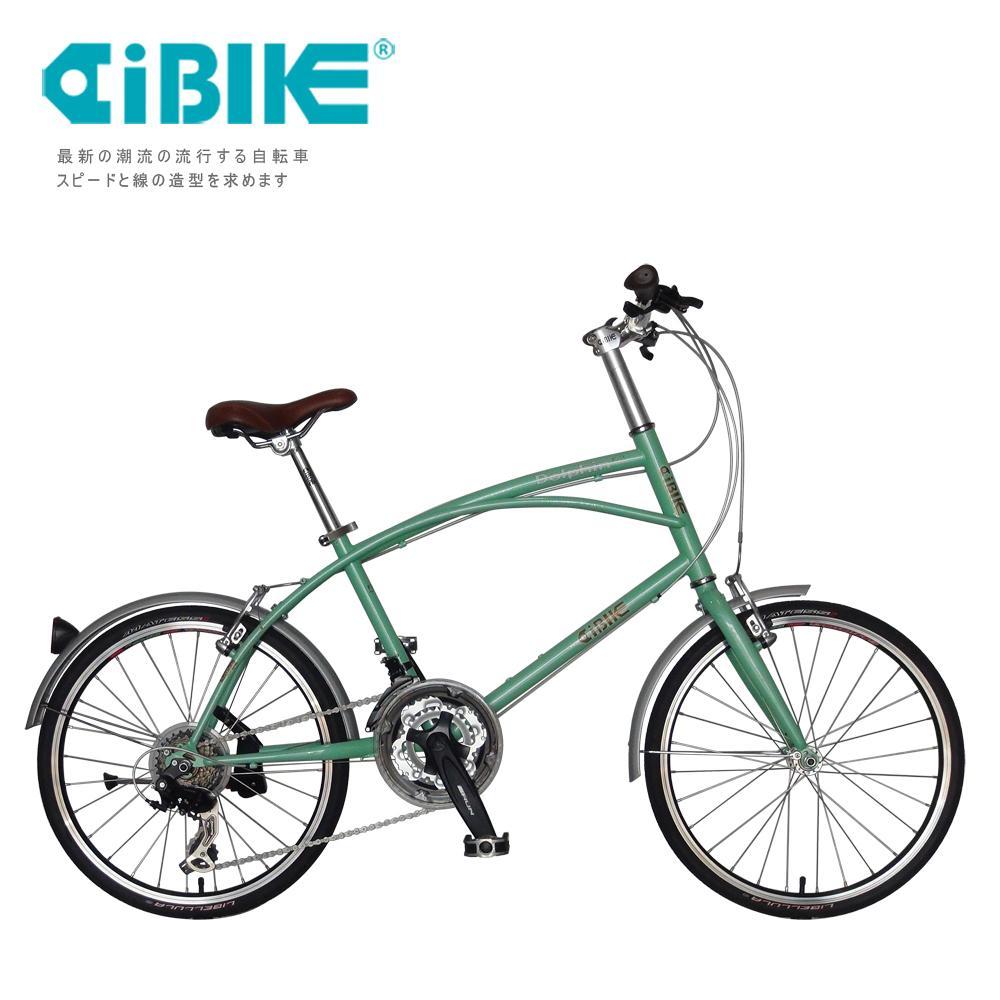 AiBIKE SHIMANO 21速 451輪組 夏威夷休閒 小徑車
