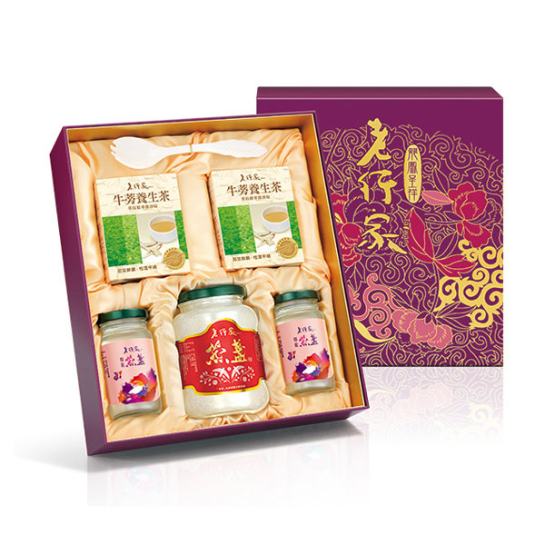【老行家】龍鳳呈祥E組禮盒(行家即食燕盞)茶品