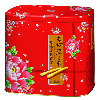 喜年來原味蛋捲禮盒512G           