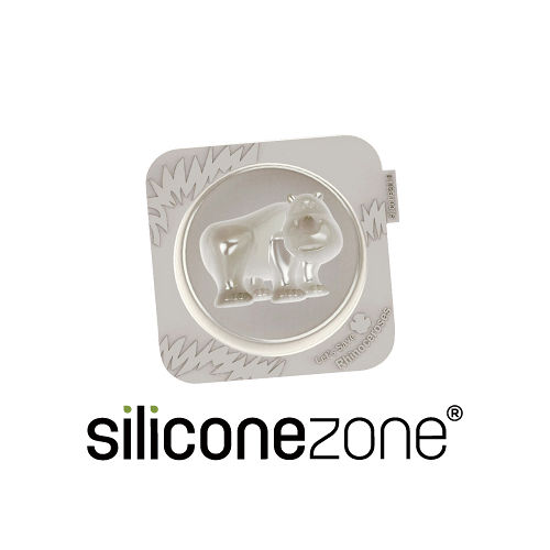 【Siliconezone】施理康耐熱犀牛造型小蛋糕模
