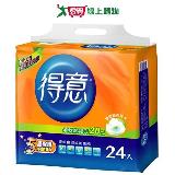 得意優質抽取式衛生紙100抽x24包【愛買】