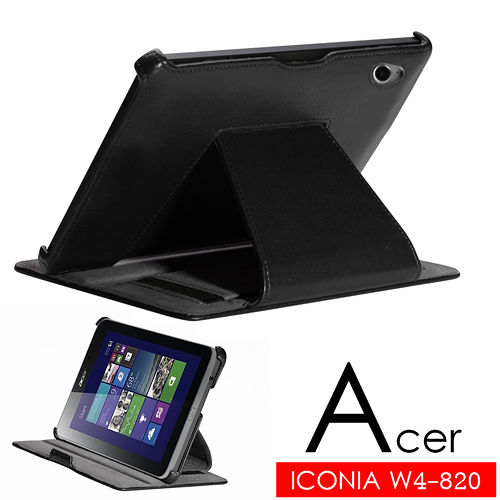 宏碁 Acer Iconia W4-820 專用頂級薄型平板電腦皮套 保護套 可多角度斜立手持
