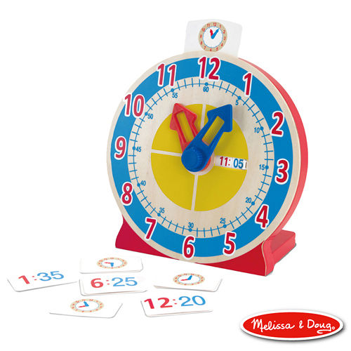 美國瑪莉莎 Melissa & Doug 學習認知時鐘