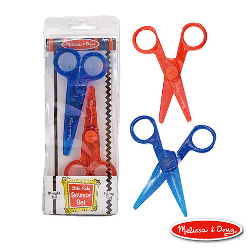 美國瑪莉莎 Melissa & Doug 兒童專用塑膠安全剪刀組合包