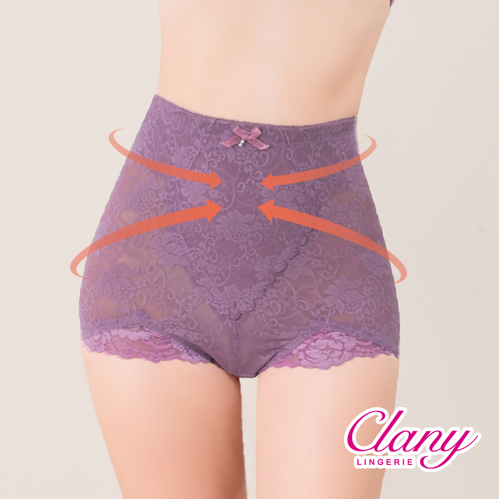 【可蘭霓 Clany】 翹俏臀M-Q輕鬆提拉美型褲 高貴紫 1888-92