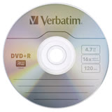 Verbatim 威寶 AZO 銀雀版 16X DVD+R 4.7GB 燒錄片 50片