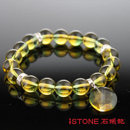 石頭記 
綠水晶手鍊-香沁和風