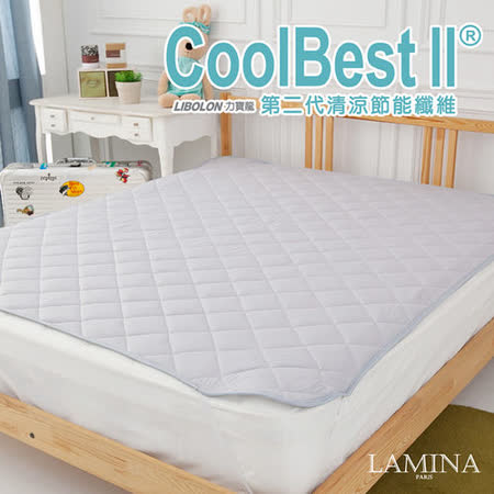 LAMINA 冰涼雙人平單式保潔墊-1入