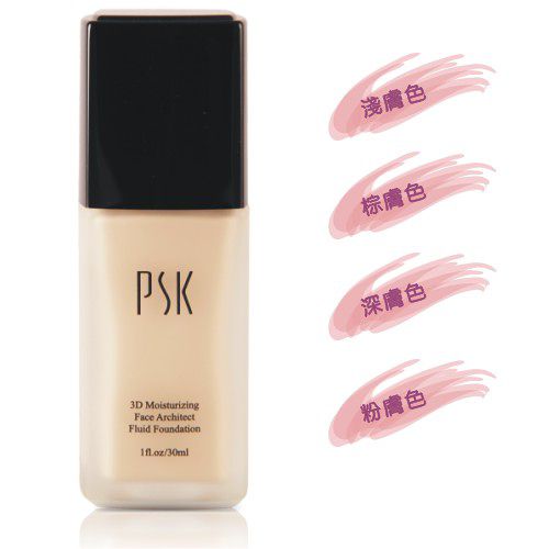 PSK深海美肌專家 彩妝系列 3D保濕粉底液 30ml(4色選購)