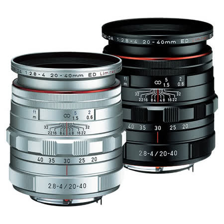 PENTAX HD DA 20-40mm F2.8-4ED Limited DC WR (公司貨)   - 【新】HD鍍膜鏡頭