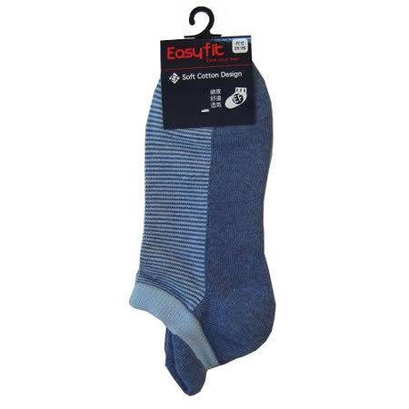 EF 護裸運動襪-藍(22~24cm)