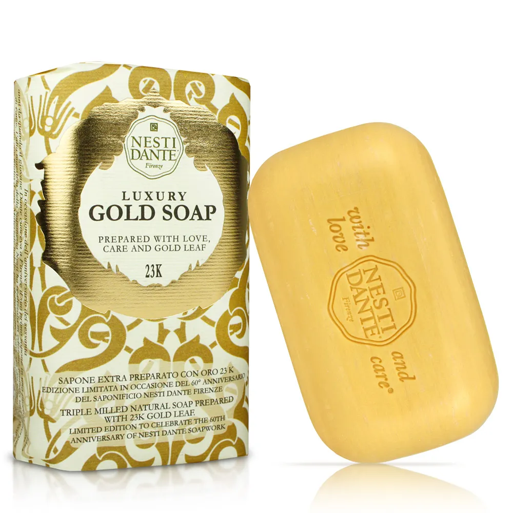 (任)Nesti Dante 義大利手工皂-60週年限量版黃金能量皂(250g)