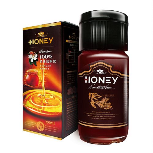 【台灣綠源寶】特級龍眼蜜(700ml/瓶)*3瓶組