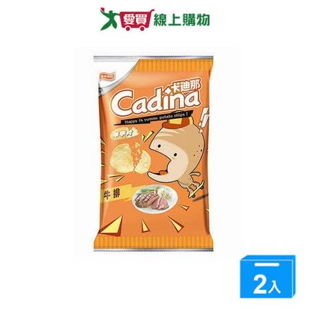 ★超值2件組★卡迪那牛排洋芋片110g