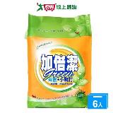 加倍潔小蘇打製菌濃縮洗衣粉補充包2kgx6入(箱)【愛買】