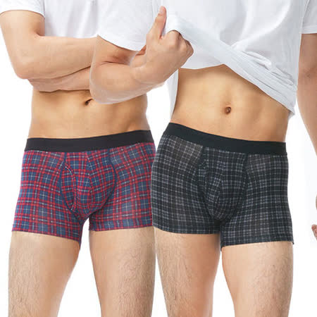 【BVD-快速到貨】
莫代爾英倫格紋四角褲