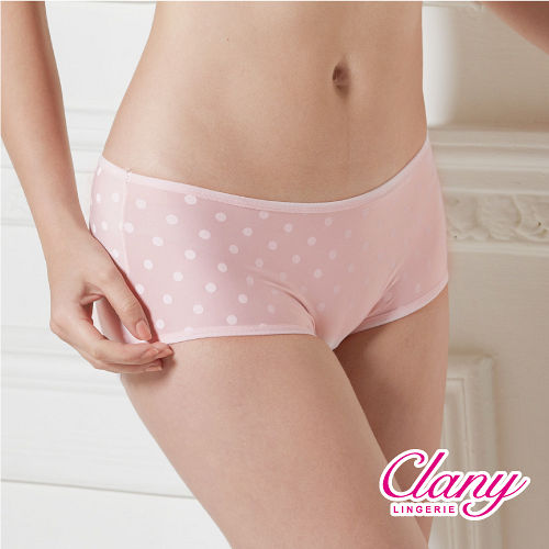 【可蘭霓Clany】舒適Tactel俏迷點點M-XL內褲 甜蜜粉 5669-31
