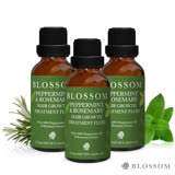 BLOSSOM薄荷迷迭香植萃調理養髮液(50ML/瓶)*3入組