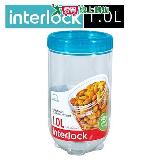 LocknLock樂扣樂扣 INTERLOCK魔法堆疊轉轉罐1.0L【愛買】