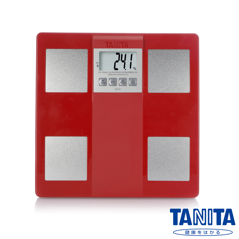 日本TANITA體脂計UM-051玫瑰紅