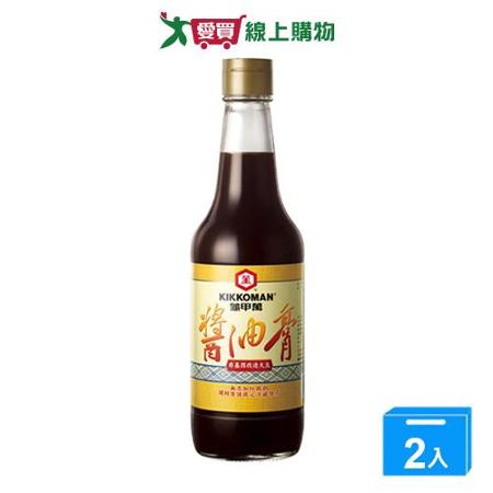 統一 龜甲萬醬油膏(490ML)【兩入組】