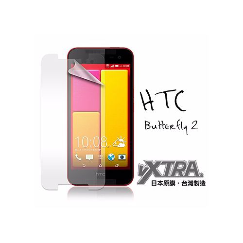 VXTRA 宏達電 HTC Butterfly 2 / 蝴蝶2 / B810x 高透光亮面耐磨保護貼