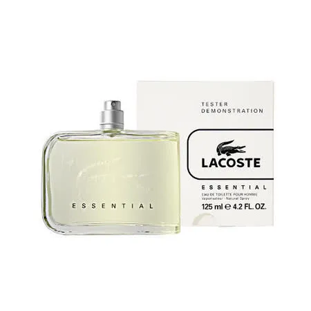 LACOSTE Essential 異想世界男性淡香水 125ml-Tester包裝