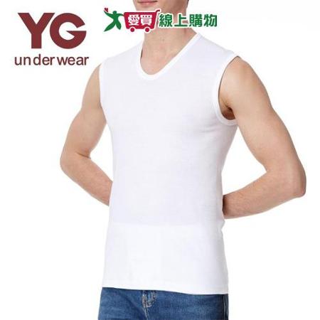 YG 100%純棉羅紋無袖衫 M~XL