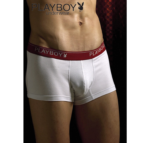 PLAYBOY萊卡彈性平口褲(M~XL)