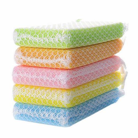 日本aisen免洗劑5入網層海棉刷特惠包