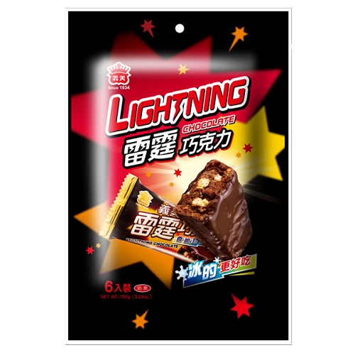 義美雷霆巧克力150g