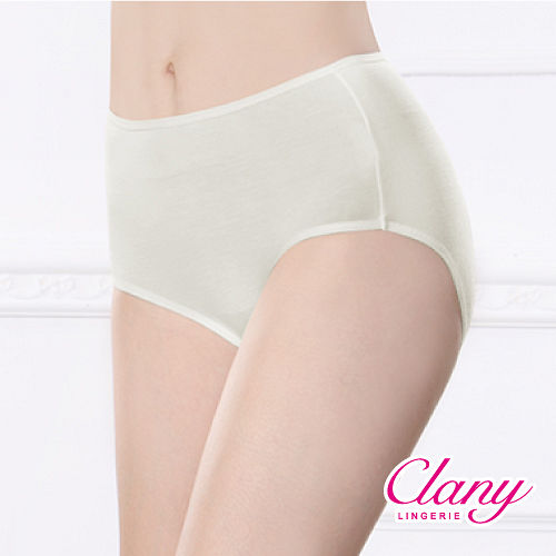 【可蘭霓Clany】健康抑菌咖啡碳紗素面M-XL內褲 低調灰 2172-61