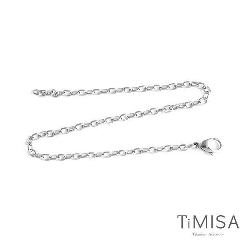 【TiMISA】動感(S) 純鈦腳鍊