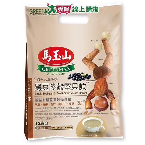 馬玉山黑豆多穀堅果飲30g x12