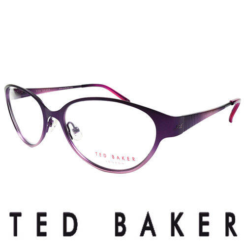 TED BAKER 英倫魅力時尚風格造型眼鏡 (紫) TB2193-771