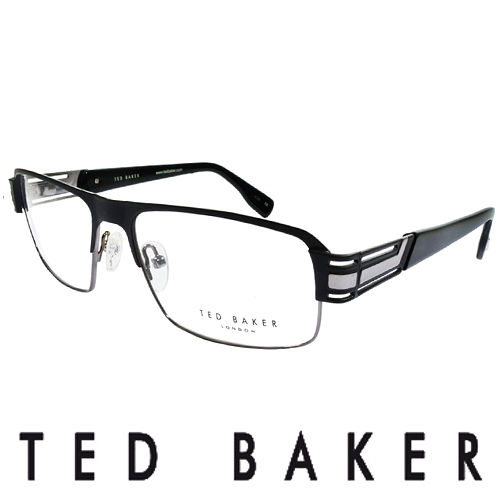 TED BAKER 英倫簡約風格造型光學鏡框(灰) TB4194-001