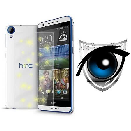 【D&A】HTC Desire 820 專用日本9H濾藍光疏油疏水增豔螢幕貼
