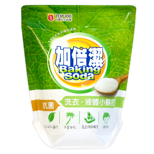 加倍潔洗衣液體小蘇打-抗菌洗衣精補充包1500g