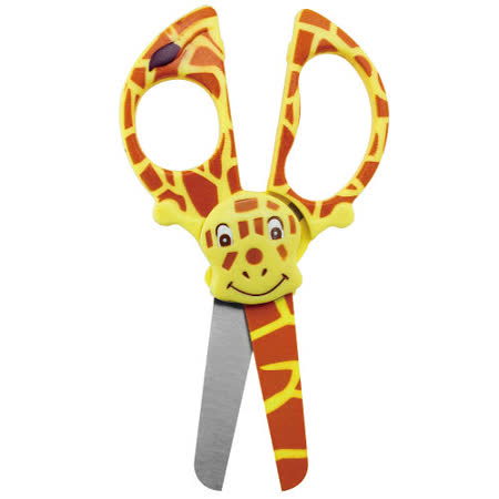 【威思卡 westcott】14415 长颈鹿动物造型剪刀 5吋