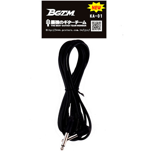 ★集樂城樂器★BGTM KA-01 導線 吉他/電吉他/貝司專用(L型接頭)!!