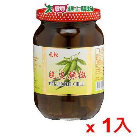 福松剝皮辣椒450g