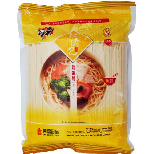五木雞蛋麵經濟包2000g